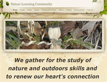 Tablet Screenshot of naturelearningcommunity.org